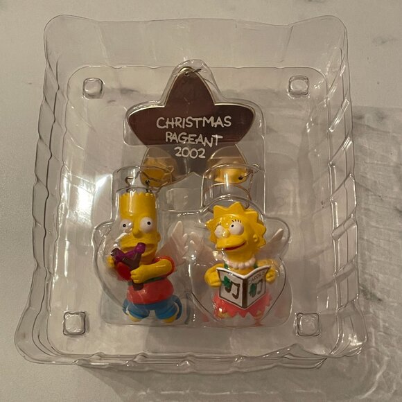 Carlton Cards Springfield Elementary Presents A Simpsons Christmas Ornament 2002 - Picture 8 of 15